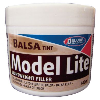 Deluxe Materials Model Lite Balsa Filler Balsa 240mL