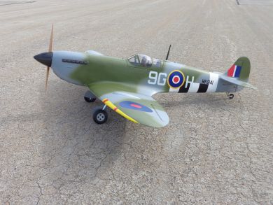 Anthony's Pete-N-Planes Spitfire Mk IX - 89 inch 50cc ARF RC Warbird ...